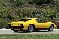 Lamborghini Miura p400s 1970 . Artist: Simon Clay