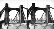 Lambeth Bridge, Lambeth, London, c1870-1900. Artist: York & Son