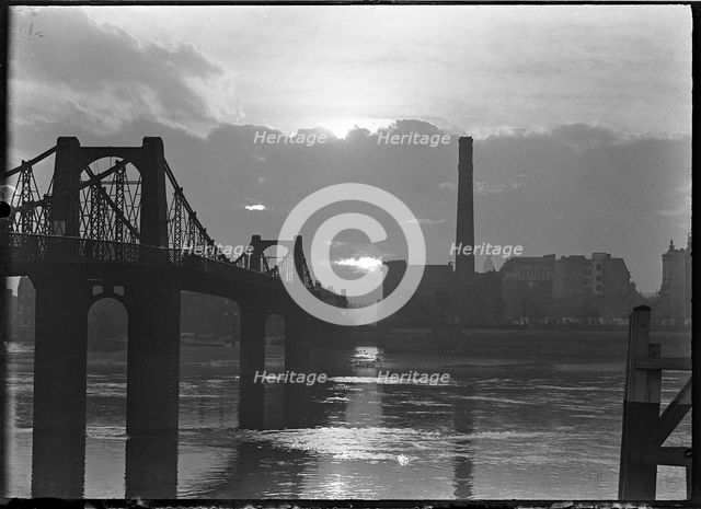 Lambeth Bridge, Westminster, Greater London Authority, 1920-1927. Creator: Charles William  Prickett.