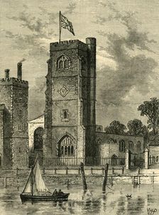 Lambeth Church (1825) (c1878). Creator: Unknown