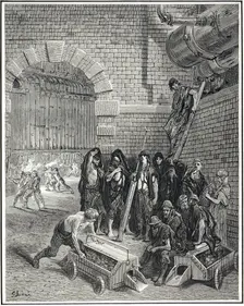 Lambeth Gas Works 1872. Creator: Gustave Doré