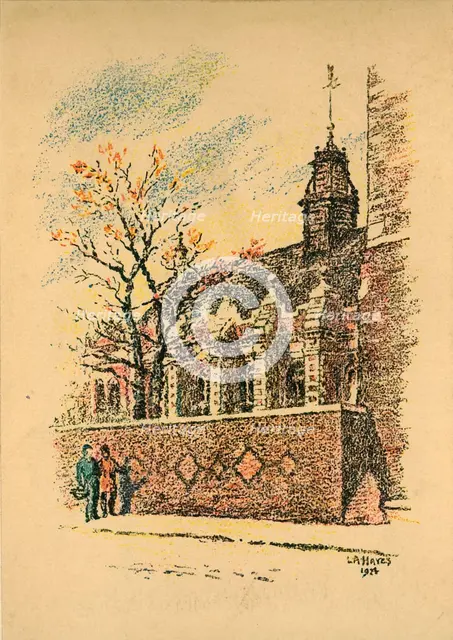 'Lambeth Palace', 1924. Creator: L A Hayes.