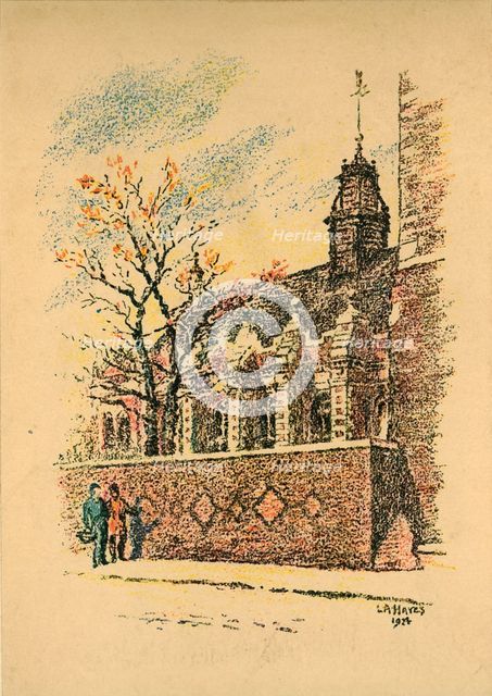 'Lambeth Palace', 1924. Creator: L A Hayes.