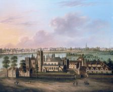 Lambeth Palace c1685. Creator: FW Smith