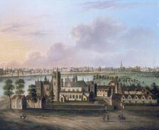 Lambeth Palace c1685. Artist: FW Smith