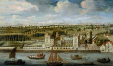 Lambeth Palace c1715. Creator: Unknown