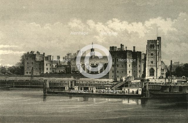 'Lambeth Palace', c1876. Creator: Unknown.