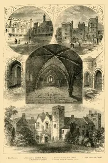 Lambeth Palace (c1878). Creator: Unknown