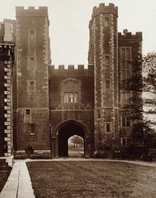 Lambeth Palace - Gate House, c1883. Creator: Henry Dixon & Son