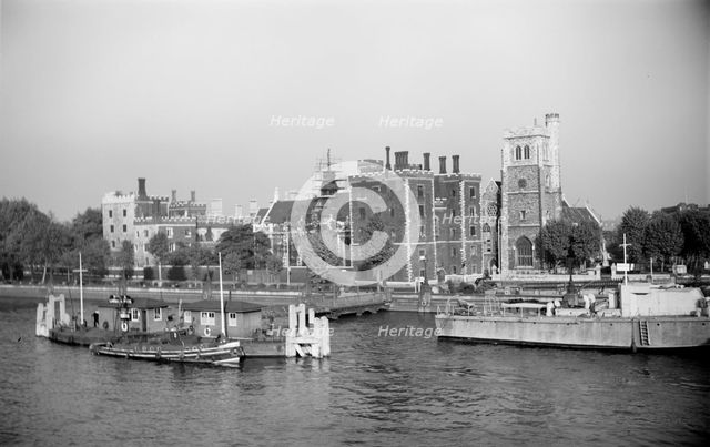 Lambeth Palace, London, c1945-c1965. Artist: SW Rawlings