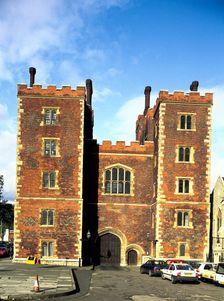Lambeth Palace, London, late 20th century. Creator: Unknown