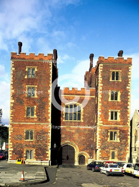 Lambeth Palace, London, late 20th century. Creator: Unknown.