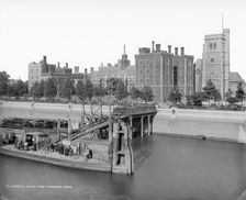 Lambeth Palace, Lambeth, London, c1870-1900. Artist: York & Son