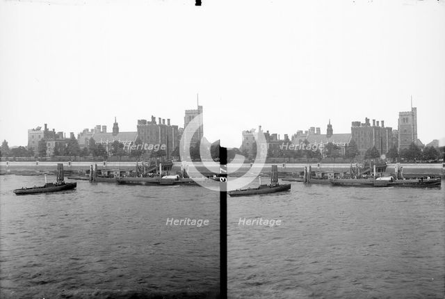 Lambeth Palace, Lambeth, London, c1870-1900. Artist: York & Son