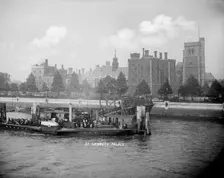 Lambeth Palace, Lambeth, London, c1870-1900. Artist: York & Son