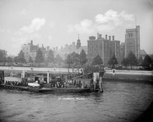Lambeth Palace, Lambeth, London, c1870-1900. Artist: York & Son
