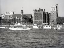 Lambeth Pier, London, c1955. Creator: Arthur Charles Kirby Ware