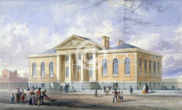 Lambeth Ragged School, Newport Street, Lambeth, London, 1851. Artist: Anon