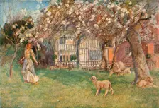 Lambs c1904. Artist: Herbert Alexander Collins
