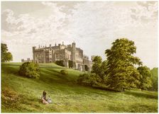 Lambton Castle, County Durham, home of the Earl of Durham, c1880