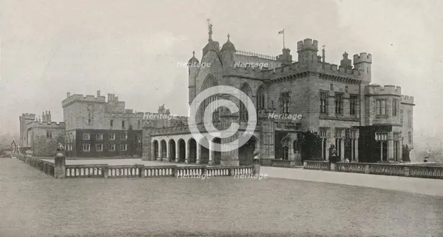 'Lambton Castle, Durham, the seat of the Rt. Hon. The Earl of Durham', c1913. Artist: Unknown.
