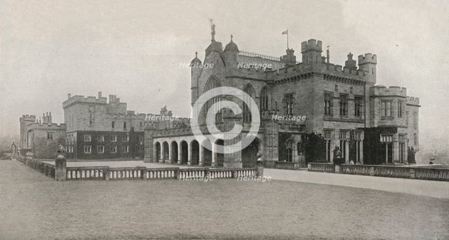 'Lambton Castle, Durham, the seat of the Rt. Hon. The Earl of Durham', c1913. Artist: Unknown.