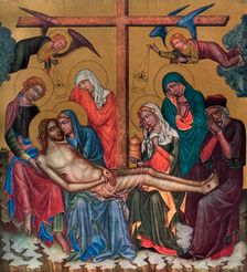 Lament for Christ c1350 (1955).Artist: Master of the Vyssi Brod Altar