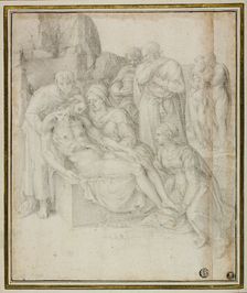 Lamentation, 1540/68. Creator: Giulio Clovio