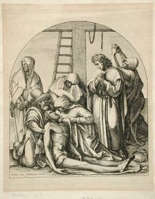 Lamentation, 1640. Creator: Wenceslaus Hollar