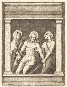 Lamentation, 1608/1611. Creator: Jacques Callot