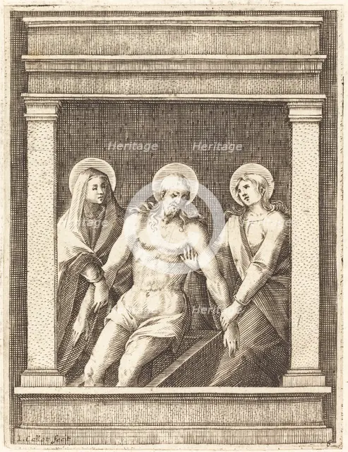 Lamentation, 1608/1611. Creator: Jacques Callot.
