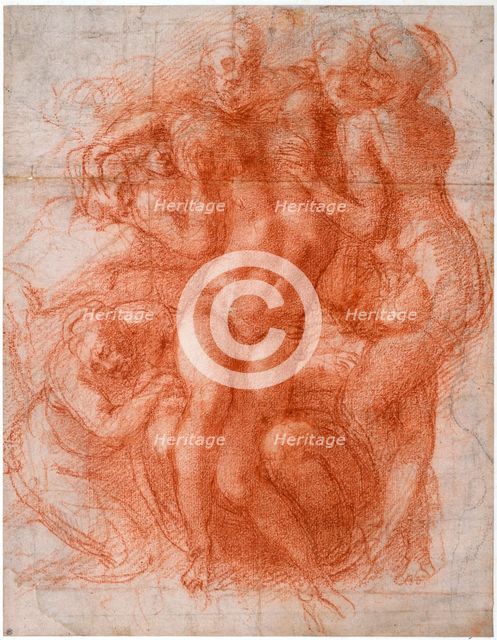 Lamentation, ca 1530. Artist: Buonarroti, Michelangelo (1475-1564)