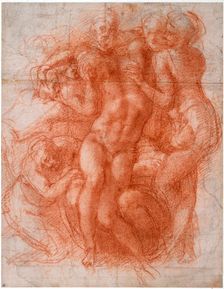 Lamentation, ca 1530. Artist: Buonarroti, Michelangelo (1475-1564)