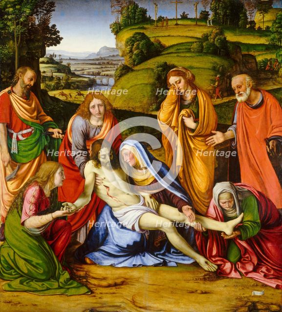Lamentation, c. 1505-1507. Creator: Andrea Solario.
