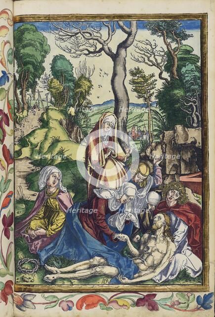 Lamentation. From the Great Passion (Passio domini nostri Jesu), 1511. Creator: Dürer, Albrecht (1471-1528).