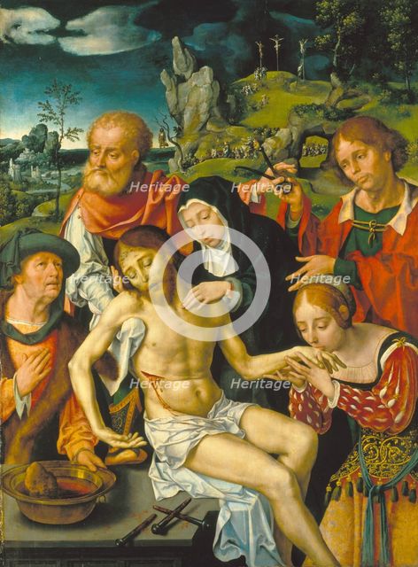 Lamentation of Christ, 1524. Creator: Joos van Cleve.
