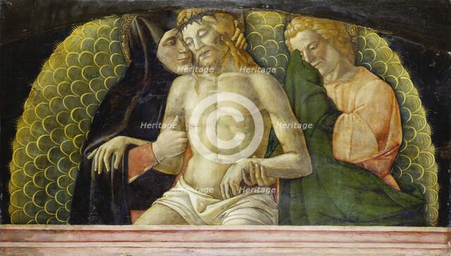 Lamentation of Christ, c1460-1500. Creator: Fra Battista Spagnoli?.