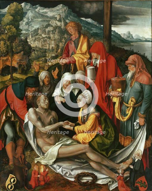 Lamentation of Christ (Glimm Lamentation), c. 1500. Creator: Dürer, Albrecht (1471-1528).