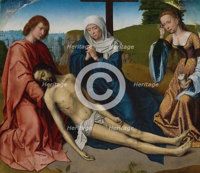 Lamentation over the Body of Christ, c. 1500. Creator: Gerard David.