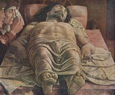 Lamentation over the Dead Christ 1470-1474, (1930). Creator: Andrea Mantegna