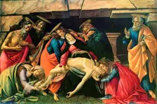 Lamentation over the Dead Christ 1490-1492. Creator: Botticelli, Sandro (1445-1510)