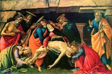 Lamentation over the Dead Christ 1490-1492. Creator: Botticelli, Sandro (1445-1510)