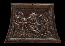 Lamentation Over the Dead Christ, 15th century. Creator: Unknown