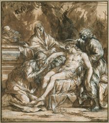 Lamentation over the Dead Christ, 1635. Creator: Pietro da Cortona