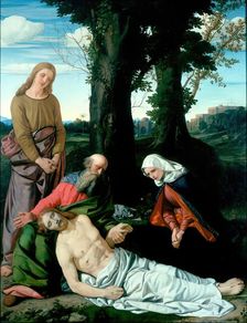 Lamentation over the Dead Christ, 1835. Creator: William Dyce