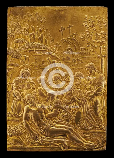 Lamentation Over the Dead Christ, second quarter 16th century. Creator: Unknown.