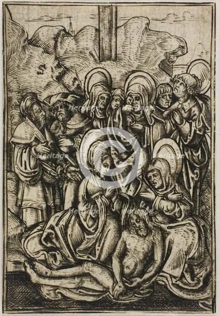 Lamentation Over Christ, 1500/25. Creator: Master S.