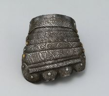 Lames (eight) of a Left Gauntlet, Italy, c. 1550/60. Creator: Unknown