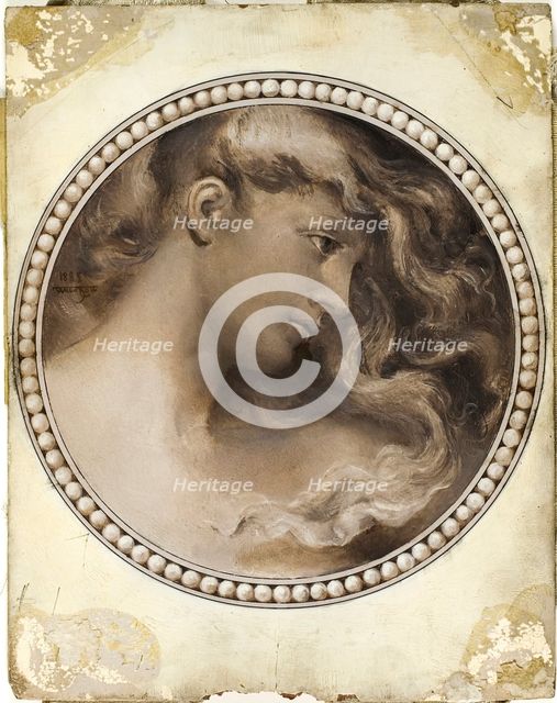 Lamia, 1885. Creator: Will H. Low.