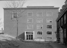 Lamont Library, Harvard University, Cambridge, Massachusetts, 1949. Creator: Gottscho-Schleisner, Inc